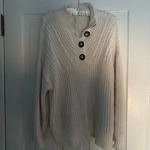 NWOT Aerie 3/4 Button up Sweater